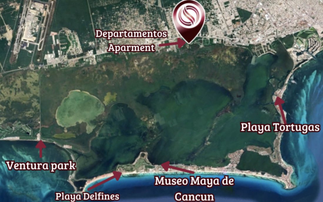 Apartment in Cancún, Quintana Roo, Mexico 1 - 17506288