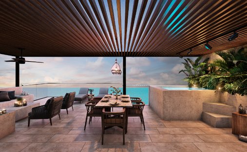 Penthouse in Progreso, Yucatán, Mexiko 1
