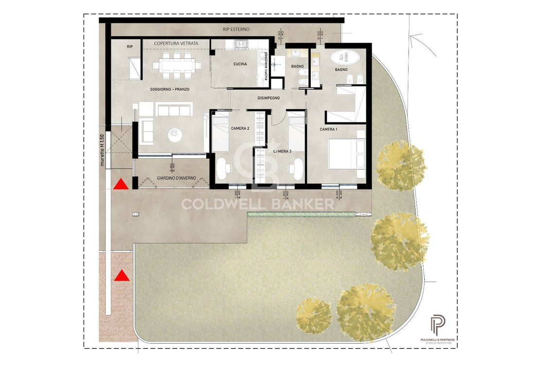 Villa in Fontanelle-Colle dei Pini, Riccione, Emilia-Romagna 2 - 17512740