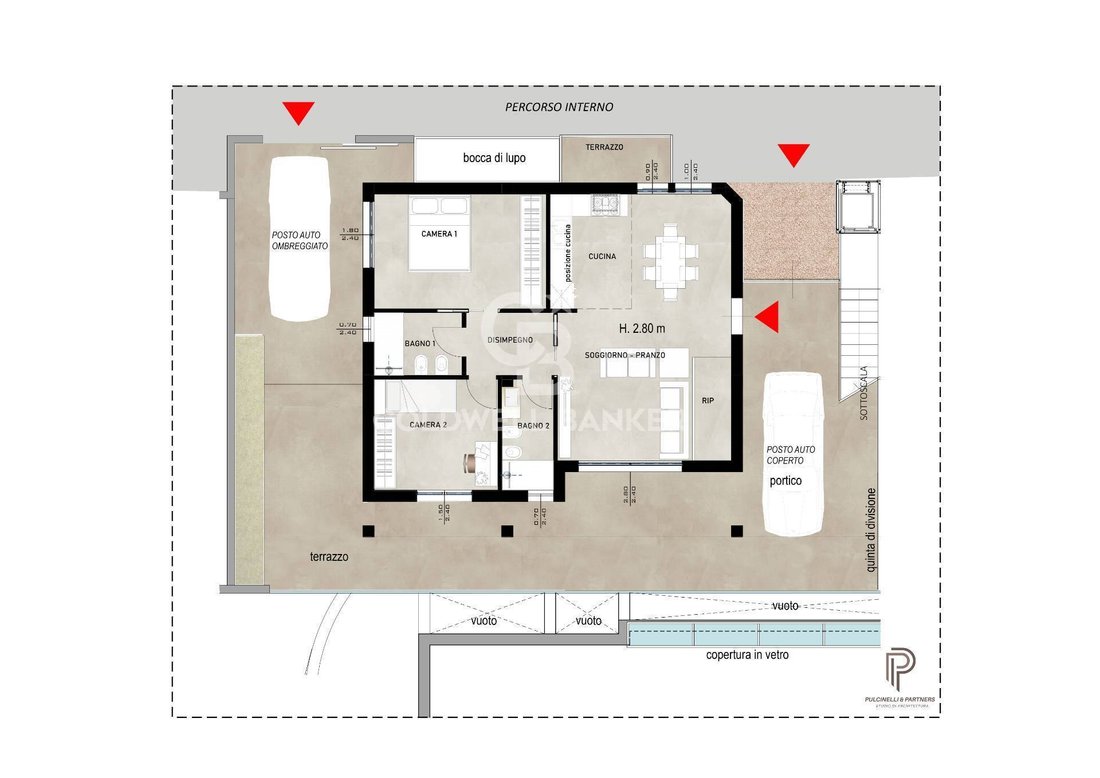 Apartment in Fontanelle-Colle dei Pini, Riccione, Emilia-Romagna 2 - 17512741