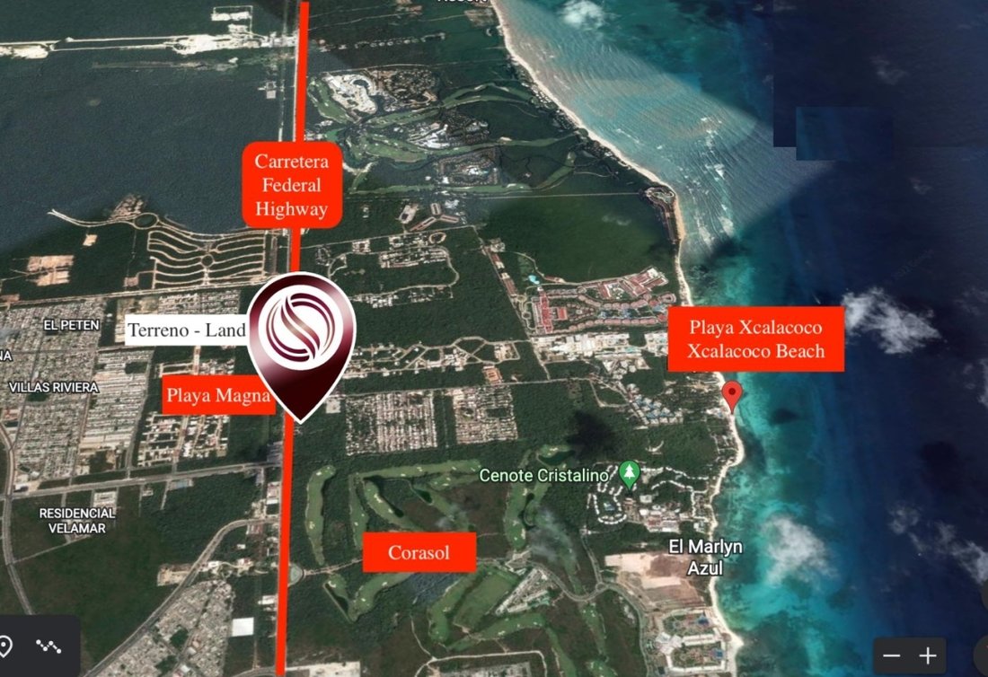 Terreno a Playa del Carmen, Quintana Roo, Messico 1 - 17505456