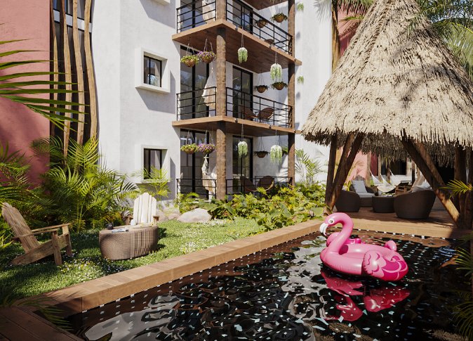 Apartment in Cozumel, Mexico 1 - 17506966