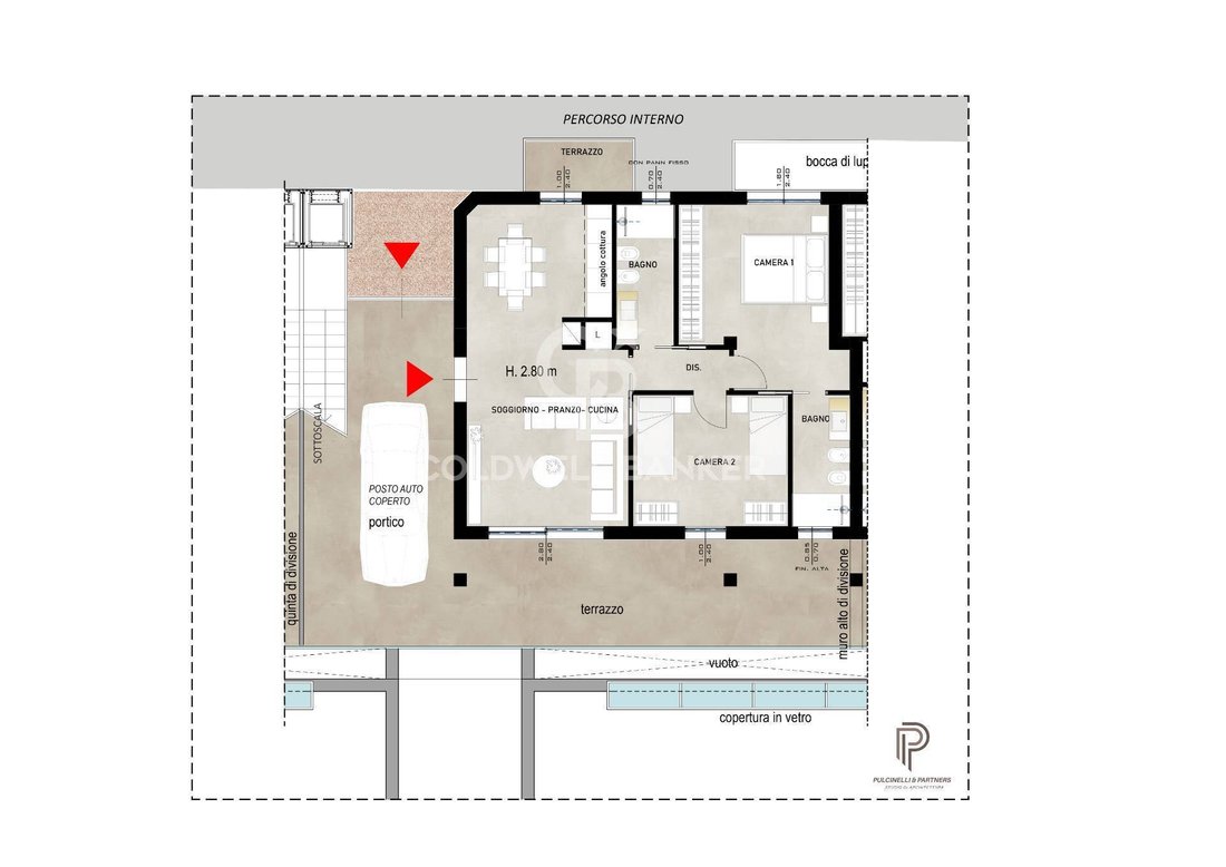 Apartment in Fontanelle-Colle dei Pini, Riccione, Emilia-Romagna 1 - 17512743