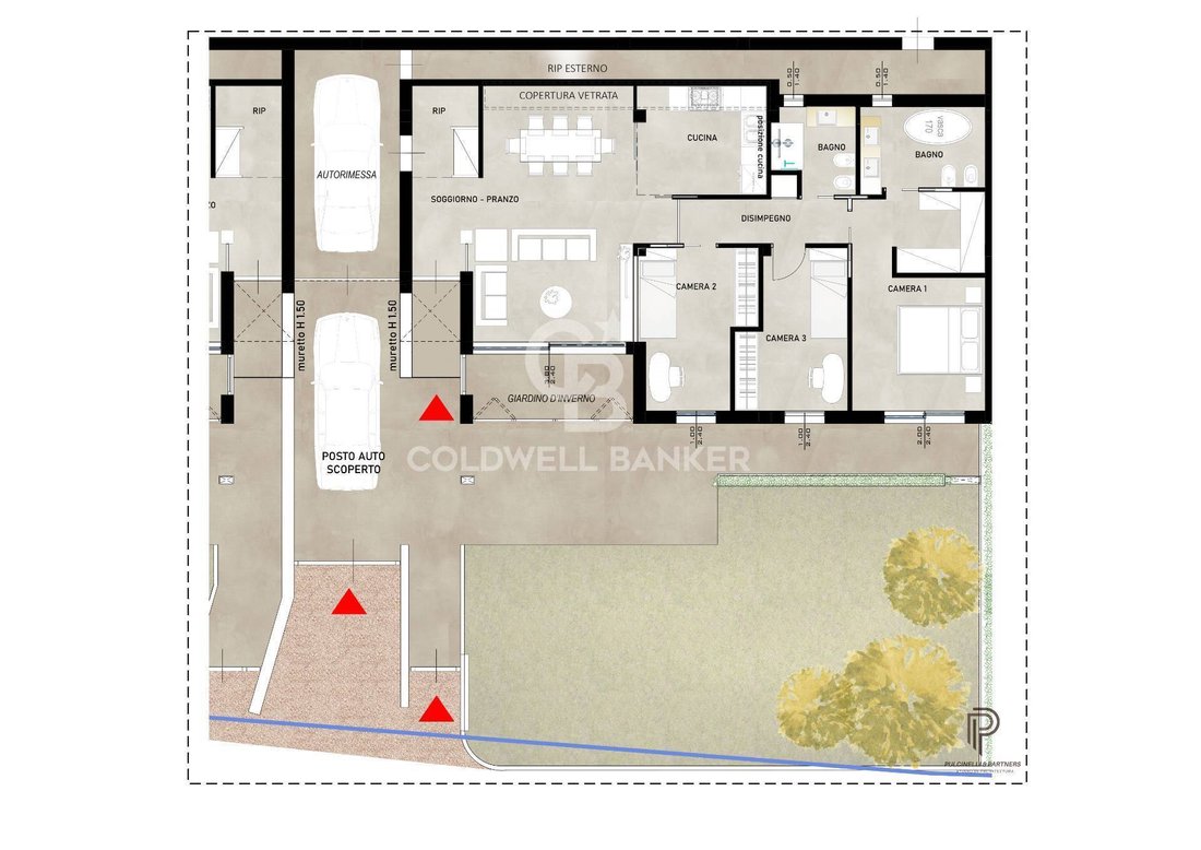 Villa in Fontanelle-Colle dei Pini, Riccione, Emilia-Romagna 2 - 17512737