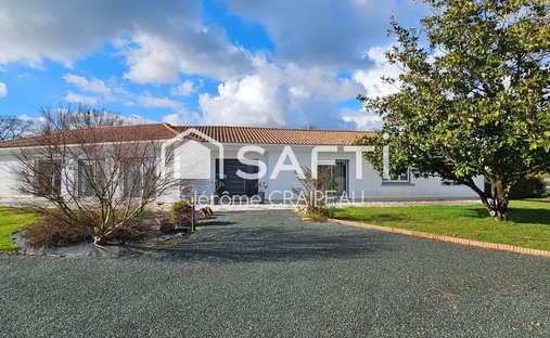 An Elegant, 19th Century Chateau And Its Outbuildings In Vendee's Lowland Bocage Countryside On