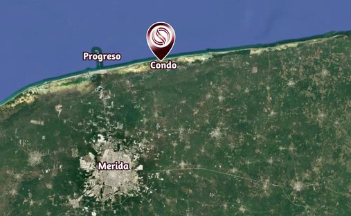 Attico a El Faro, Yucatán, Messico 1