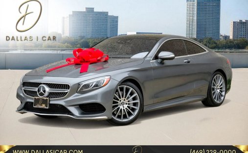 2017 Mercedes-Benz S-Class S 550 4MATIC Coupe 2D in Dallas, TX, United States 1