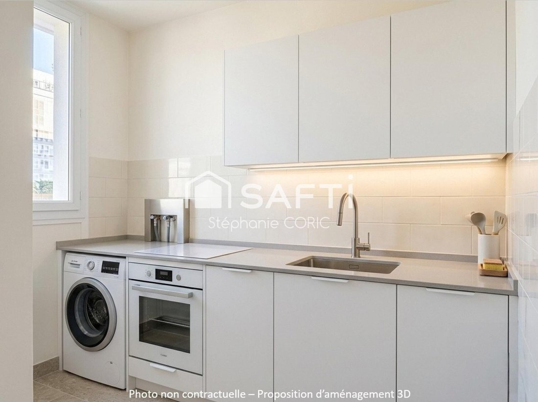 Appartement à Reine-Mairie, Boulogne-Billancourt, France 3 - 17514841