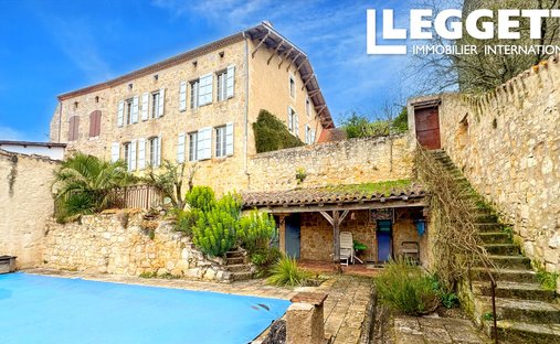House in Miradoux, Occitania, France 1