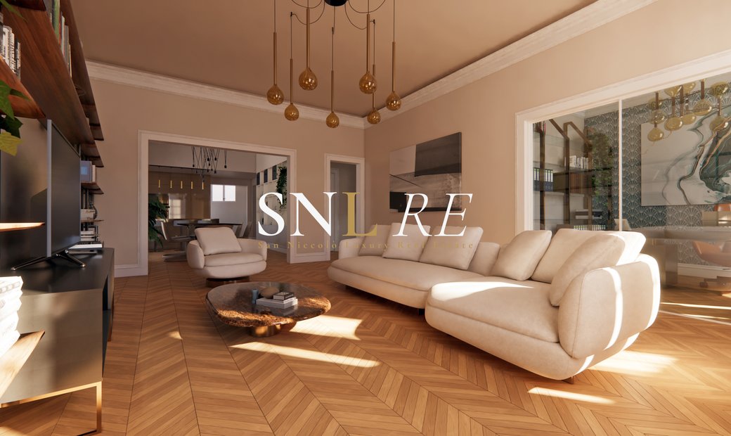 Charming Penthouse With Terrace In Historic City In Center, Florence ...