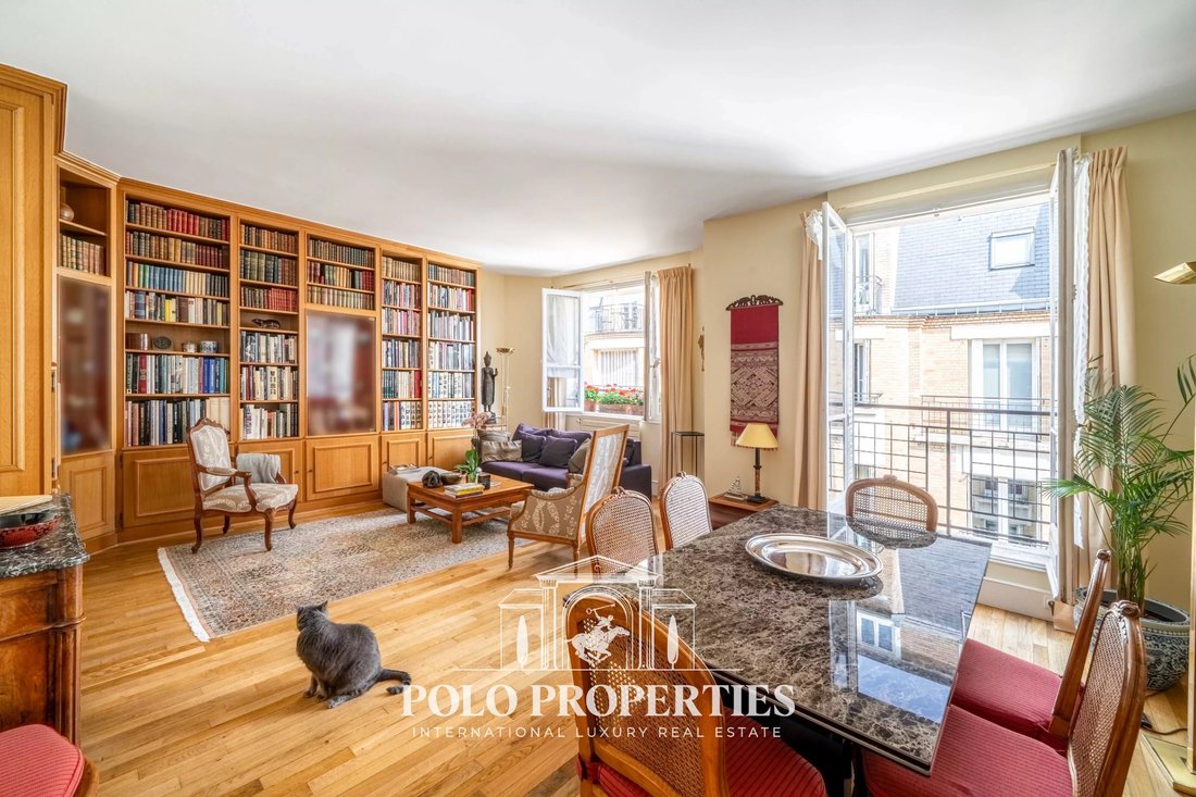 Apartment in Raspail-Montparnasse, Paris 14e Arrondissement, Paris 4 - 17519175