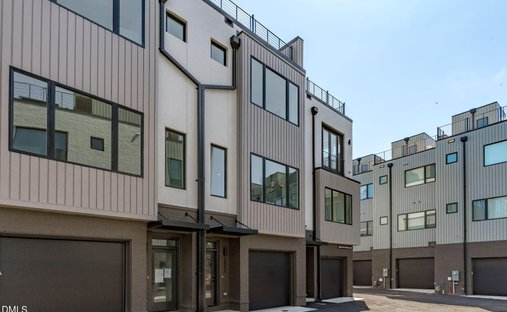 Maison de ville à Durham, Caroline du Nord, États-Unis 1