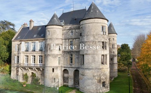 Castello a Chantilly, Alta Francia, Francia 1
