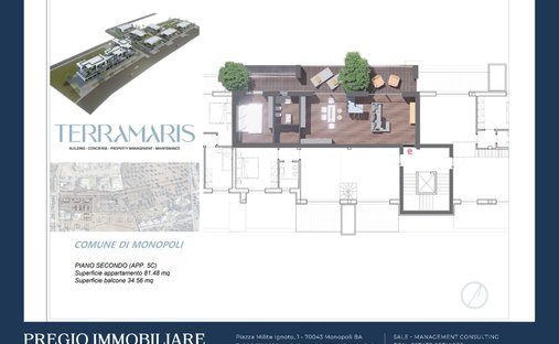 Penthouse in S. Anna - Arenazza - Belvedere, Monopoli, Italy 1