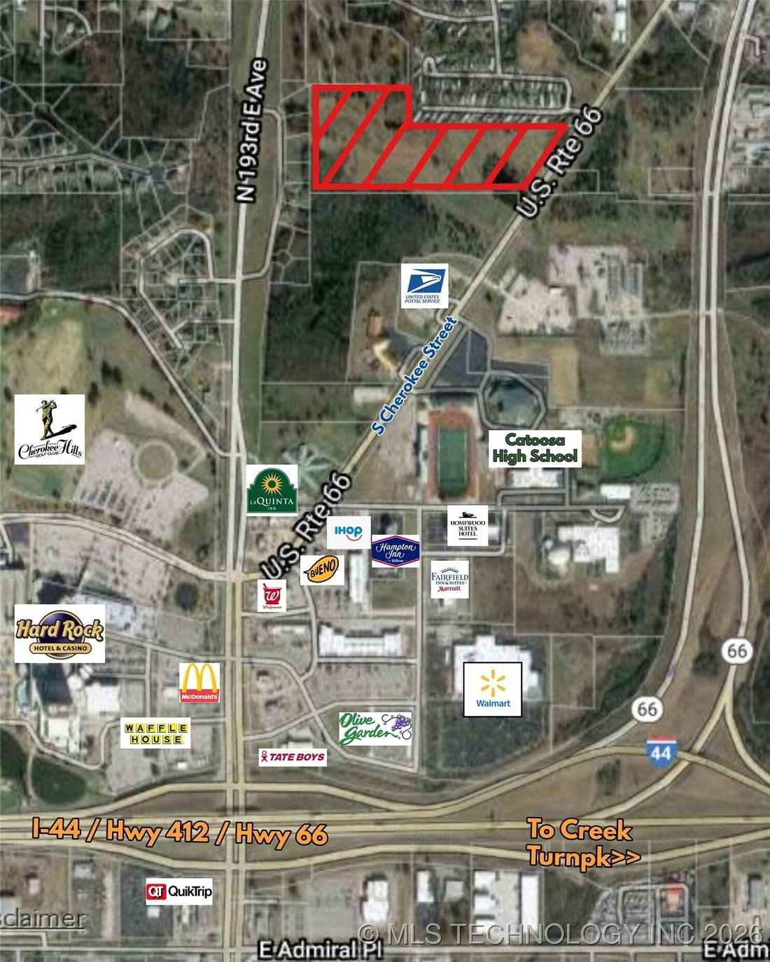Land in Catoosa, Oklahoma, United States 2 - 16312375