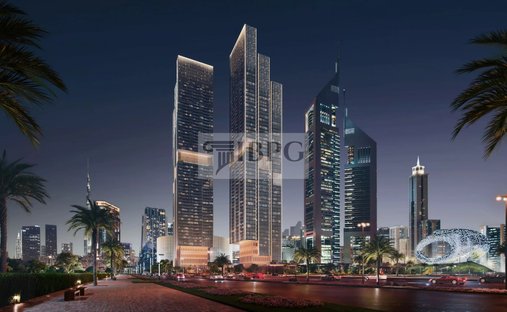Apartamento en Centro Financiero Internacional de Dubái, Dubái, Emiratos Árabes Unidos 1