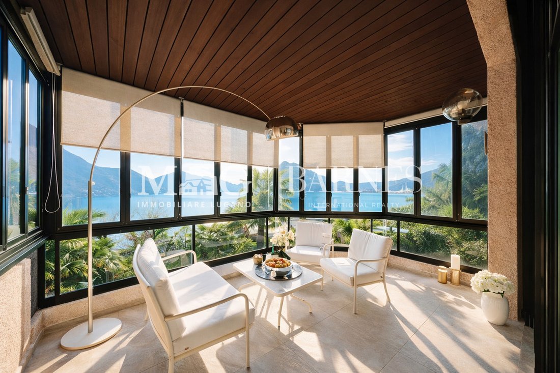 Lugano, Castagnola: 5 Room Duplex Apartment With Lake View