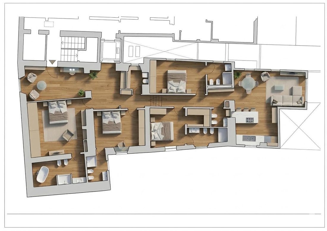Apartment in Center, Florence, Tuscany 5 - 17528914