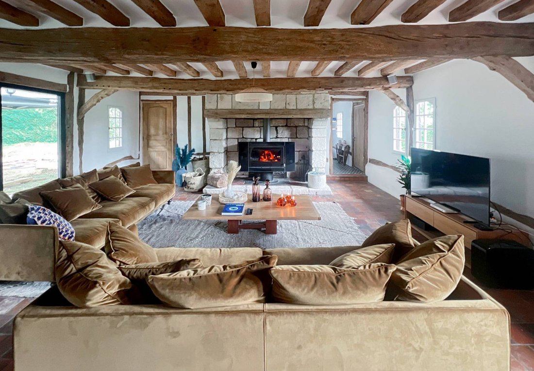Castle in Bernay, Normandy, France 3 - 17534514