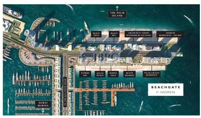 Apartment in Dubai Harbour, Dubai, United Arab Emirates 1 - 17532394