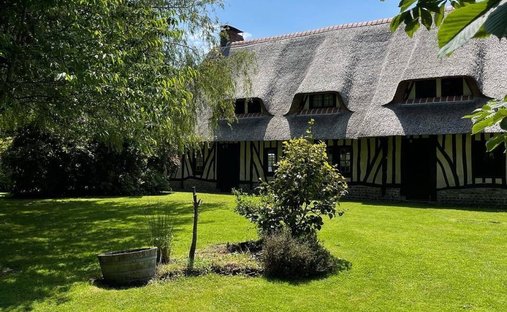 Castle in Bernay, Normandy, France 1