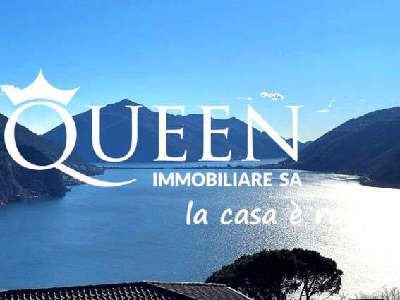 Ruvigliana: 4.5 Room Apartment, 188 Sqm, Communal Indoor Pool, Lake View