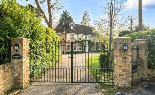 House in York Town, Surrey Heath, England 1