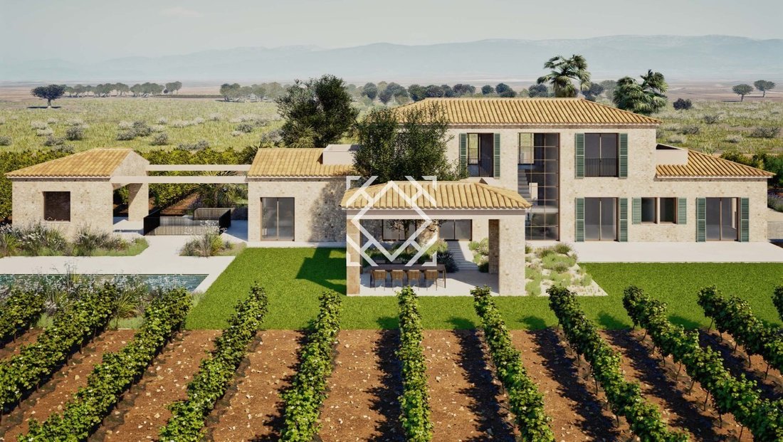 Finca in Santa Maria del Cami, Balearic Islands, Spain 2 - 17548509