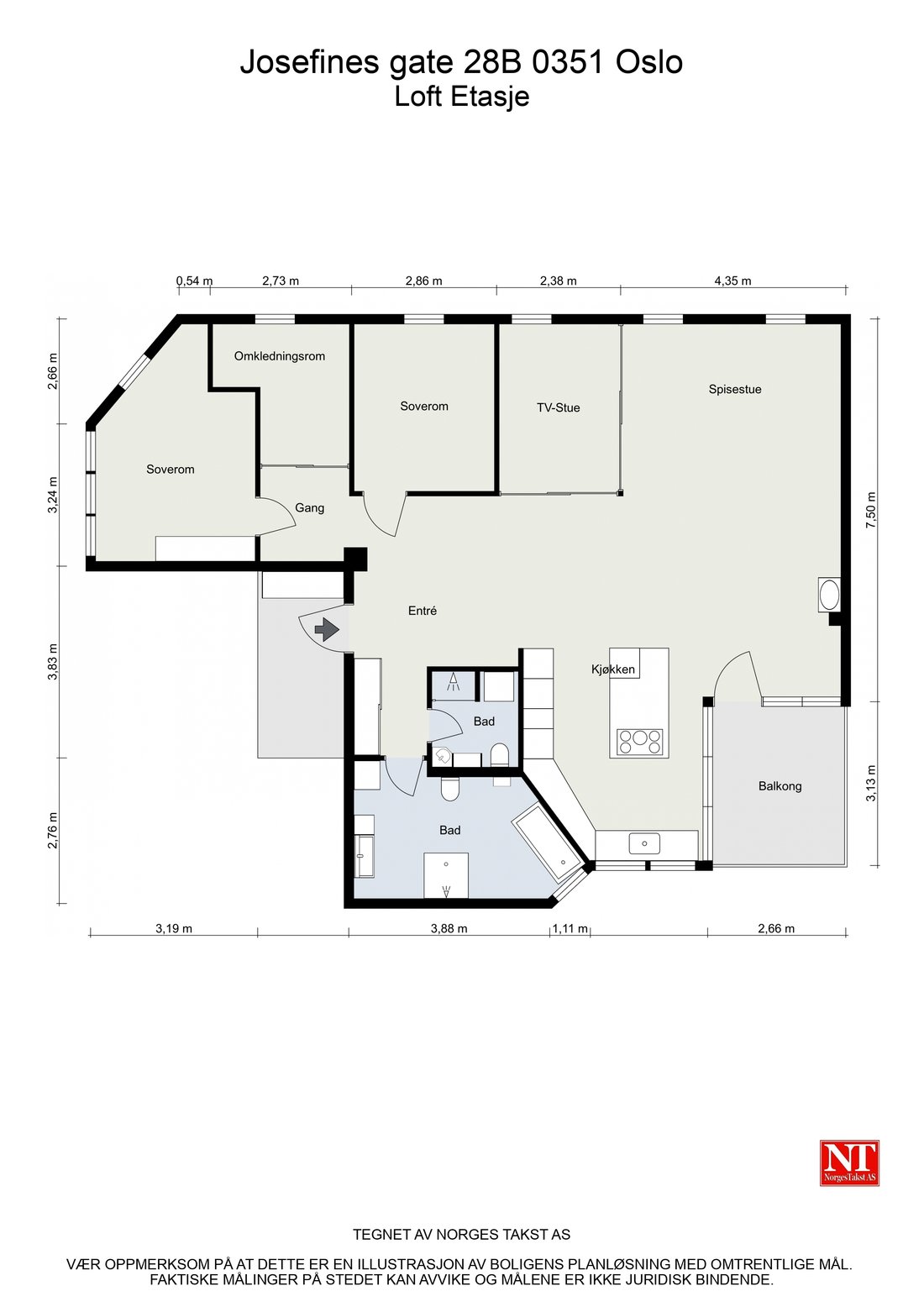 Apartment in Uranienborg, Oslo, Norway 4 - 17556800