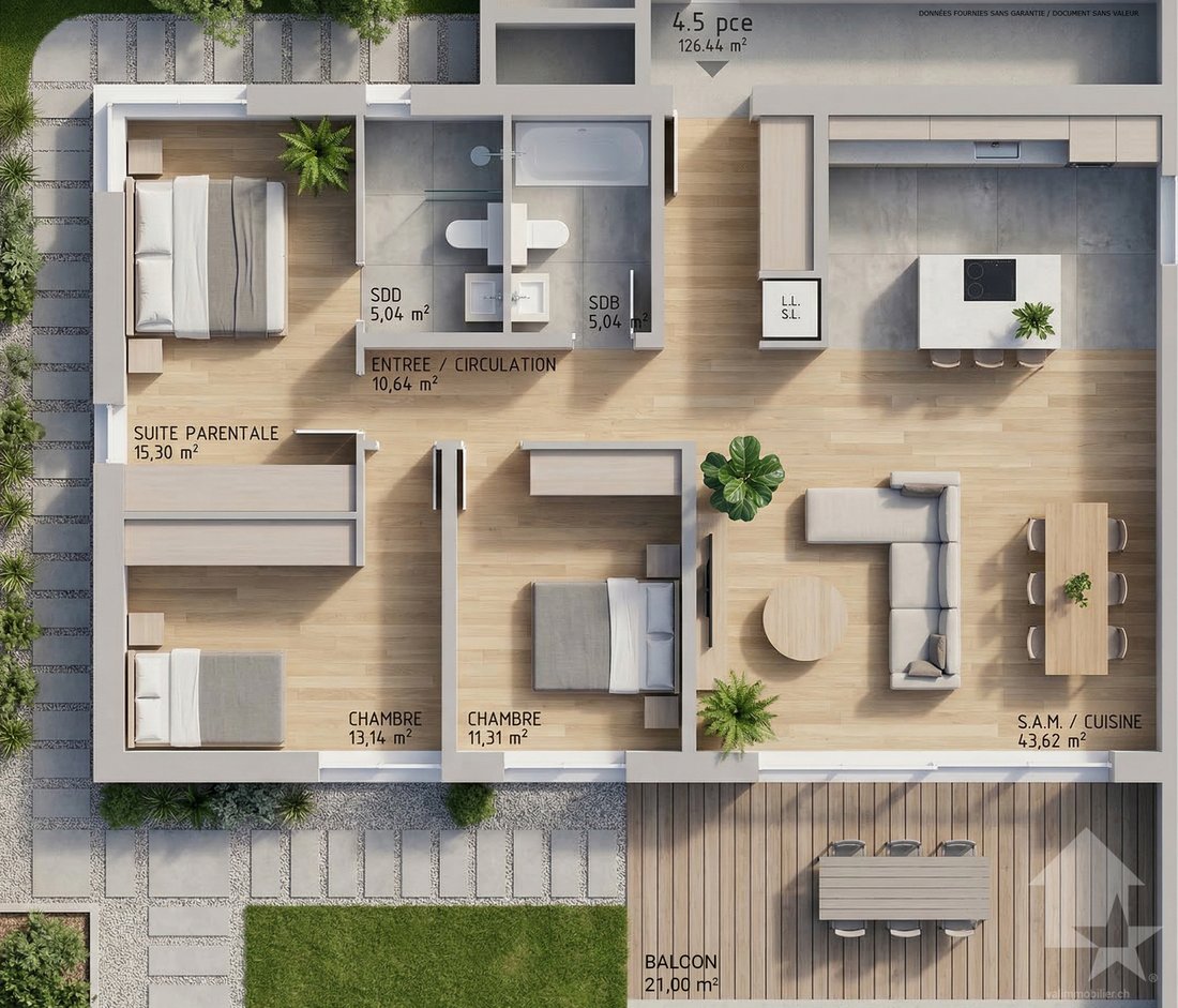 Apartment in Conthey, Valais, Switzerland 2 - 17555814