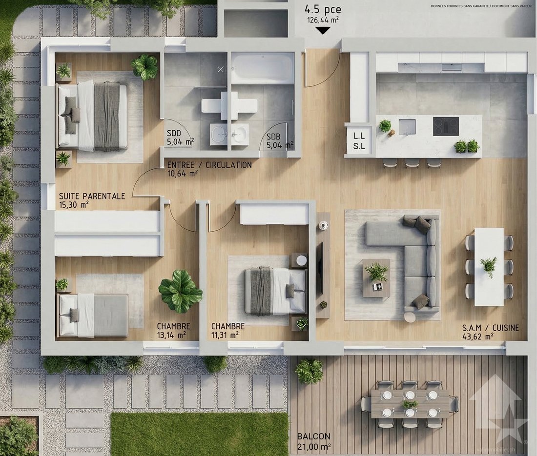 Apartment in Conthey, Valais, Switzerland 2 - 17555810