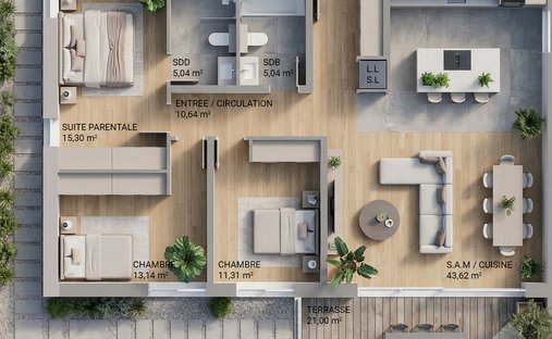 Apartamento en Saint-Séverin, Conthey, Vallés 1