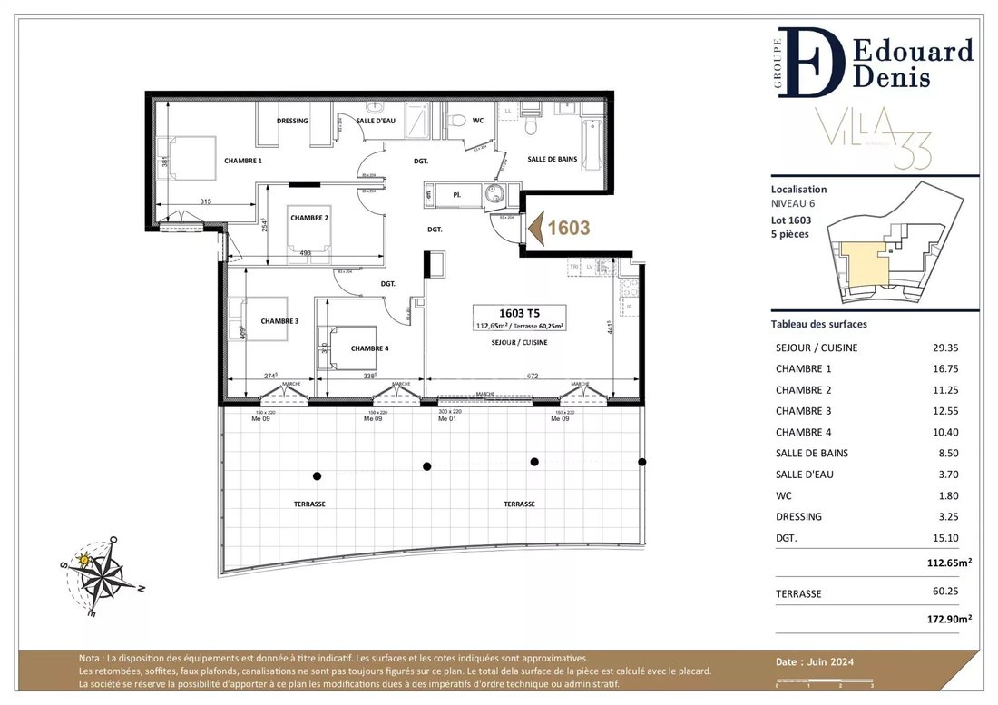 Apartment in Beausoleil, Provence-Alpes-Côte d'Azur, France 1 - 17558133