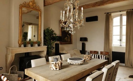 18th Century Château Facing The Luberon