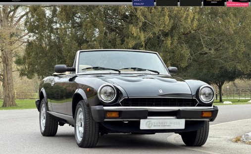 Fiat Pininfarina 1981cc Europa Spider (1979–1982) in Boxhill, United Kingdom 1
