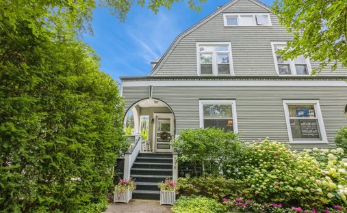 Stadthaus in Evanston, Illinois, Vereinigte Staaten 1
