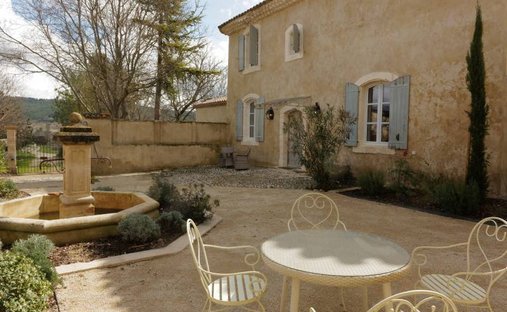 18th Century Château Facing The Luberon