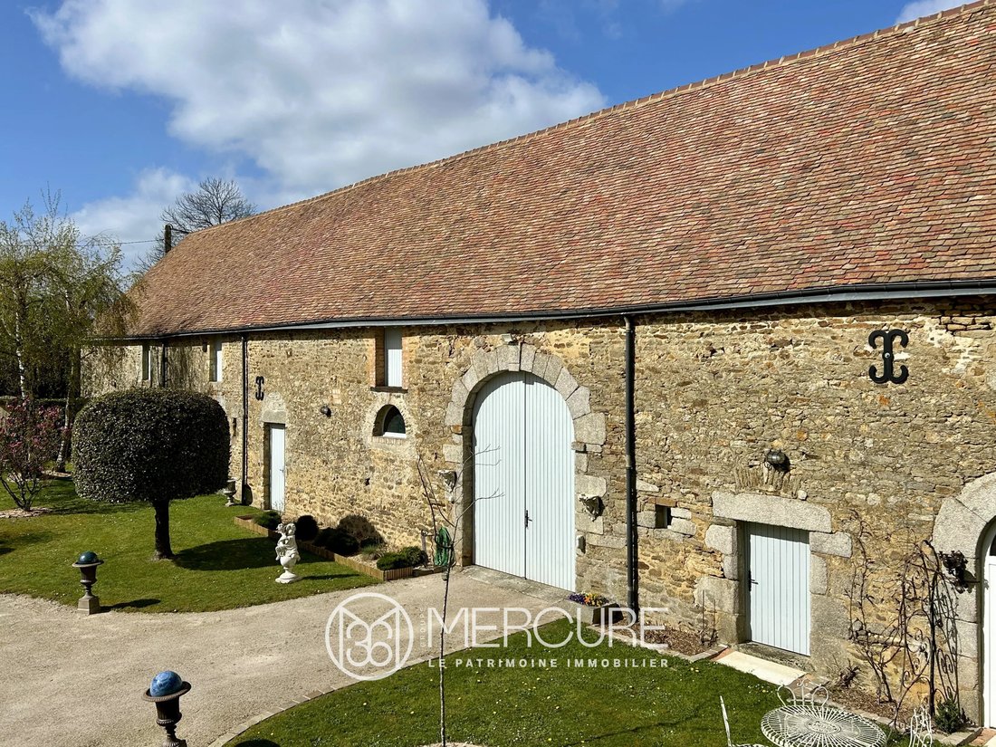 Estate in Saint-Denis-sur-Sarthon, Normandy, France 5 - 17558204