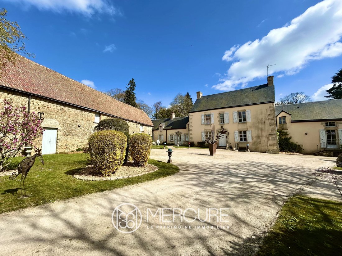Estate in Saint-Denis-sur-Sarthon, Normandy, France 4 - 17558204