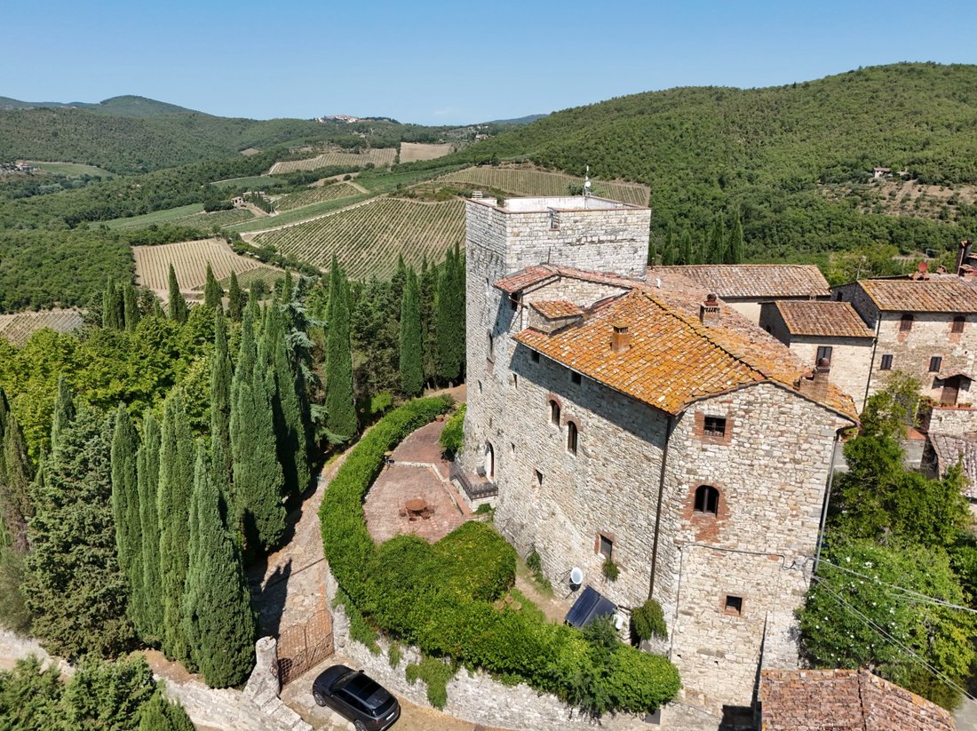 Castle in Gaiole in Chianti, Tuscany, Italy 3 - 17562689