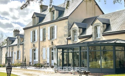 Finca en Saint-Denis-sur-Sarthon, Normandía, Francia 1