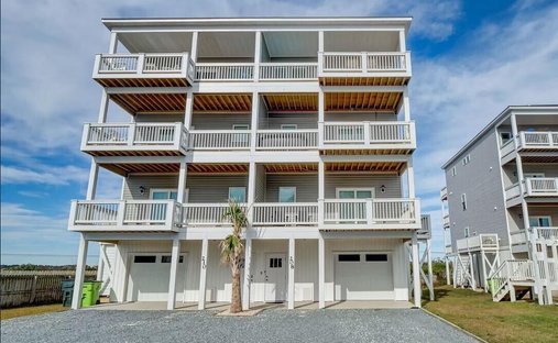 Townhouse en North Topsail Beach, Carolina del Norte, Estados Unidos 1