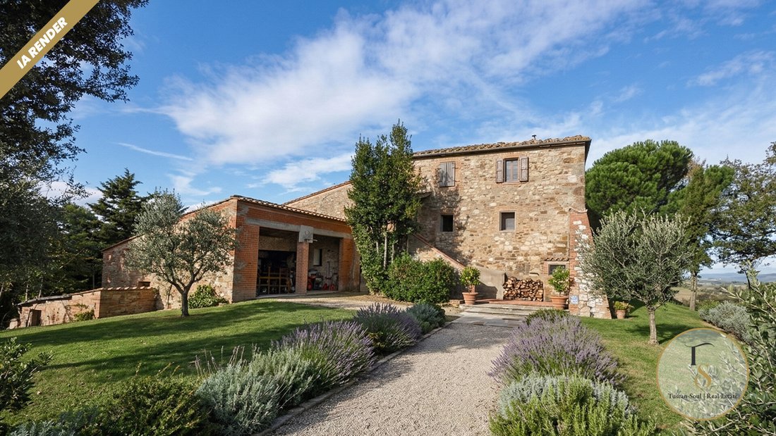 Landhaus in Sinalunga, Toskana, Italien 1 - 17066281