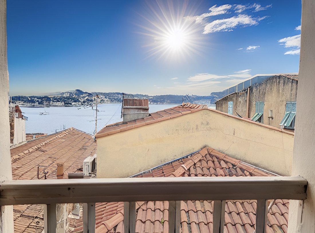 Centre Historique Dans Villefranche Sur Mer, Provence Alpes Côte D'azur ...