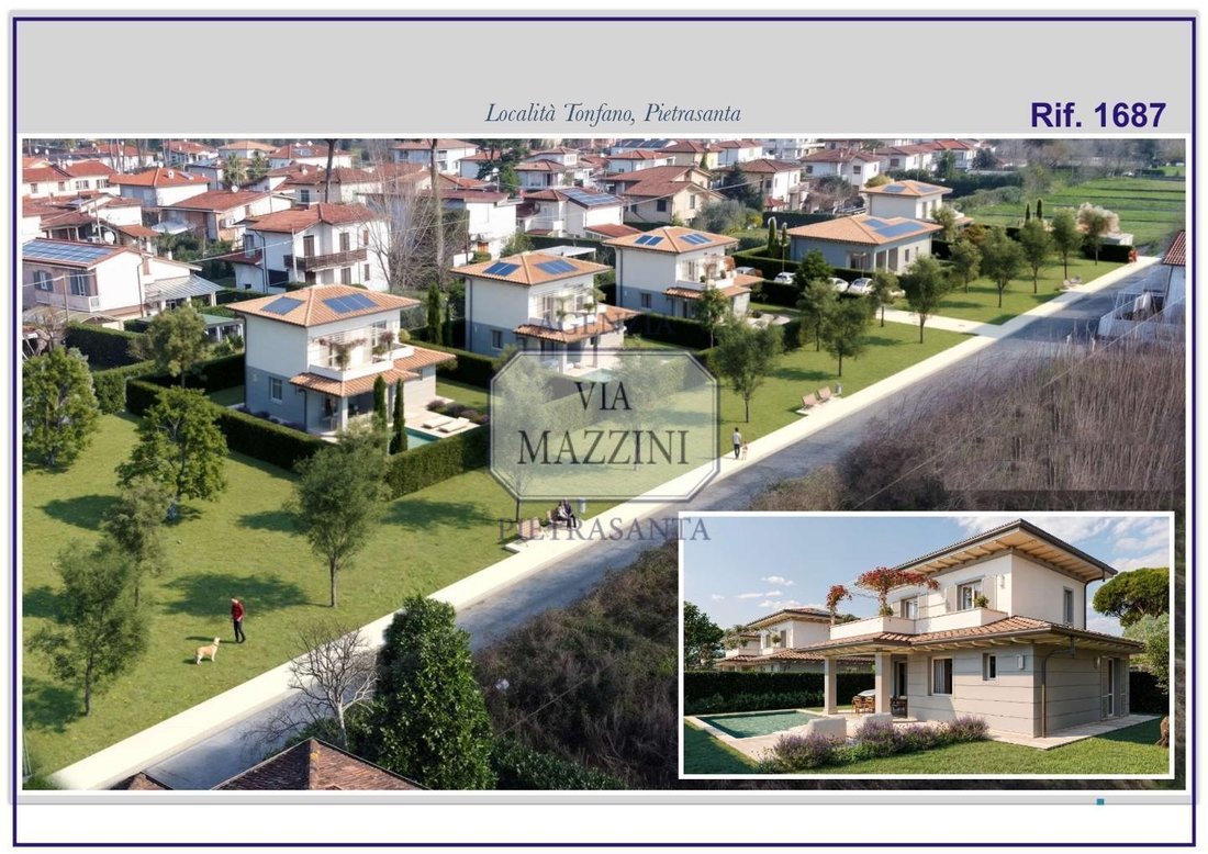 Villa in Tonfano, Pietrasanta, Italien 1 - 17560542