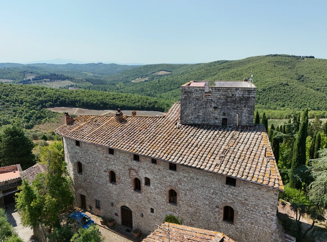 Castle in Gaiole in Chianti, Tuscany, Italy 2 - 17562689