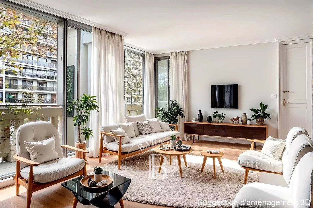 Apartment in Bois de Boulogne, Paris 16e Arrondissement, Paris 1 - 17564437