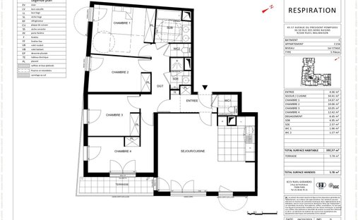 Apartment in Centre Ville, Rueil-Malmaison, France 1