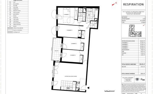 Apartment in Centre Ville, Rueil-Malmaison, France 1
