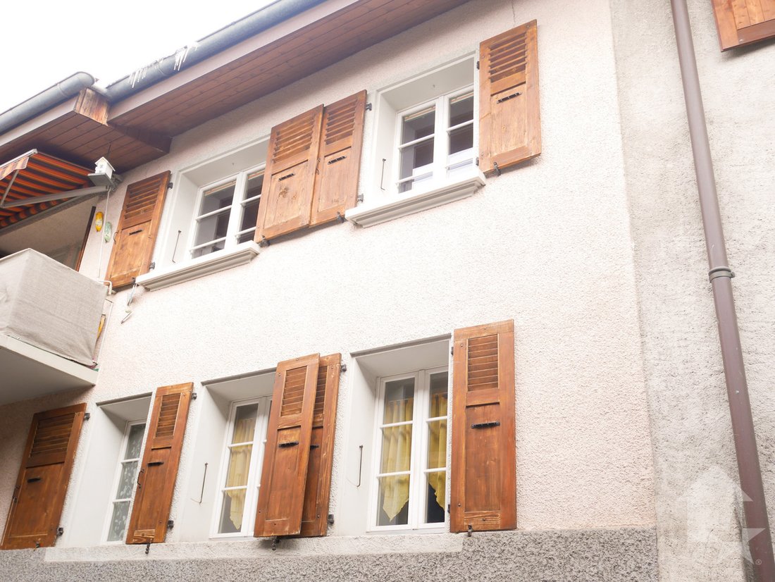 Spacious 7.5 Room Village House In The Heart Of Orsières
